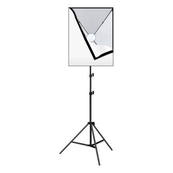 Stuudiokomplekt Puluz LED softbox 50x70cm, statiiv, LED pirn 1 tk PU5070EU