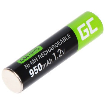 AKUMULATORS AKU-AAA-950/GC*P8 1.2 V Ni-MH HR03, AAA Green Cell