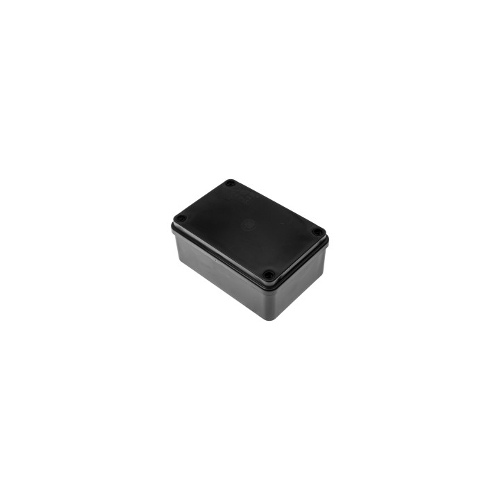 S-BOX laatikko pinta-asennus IP65 120x80x50mm musta UV