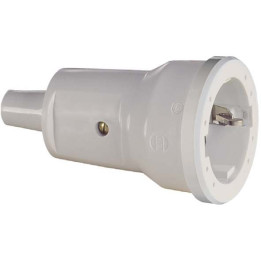 ABL SCHUKO 2P+E 16A мини, белый