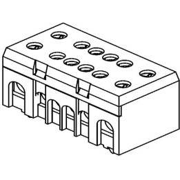 Neutraal- ja maandusklemm N/P8+4