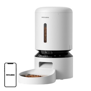 Petlibro klets baribas dozators ar kameru, 5L (balts)