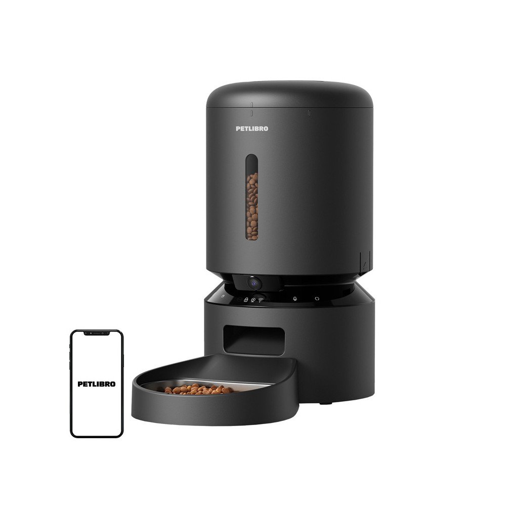 Petlibro Granary feed dispenser with camera, 5L (black)