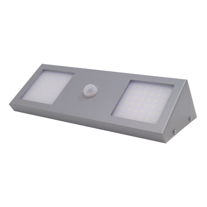 KRONOS LED 8W antivandaļu gaismeklis ar PIR sensoru