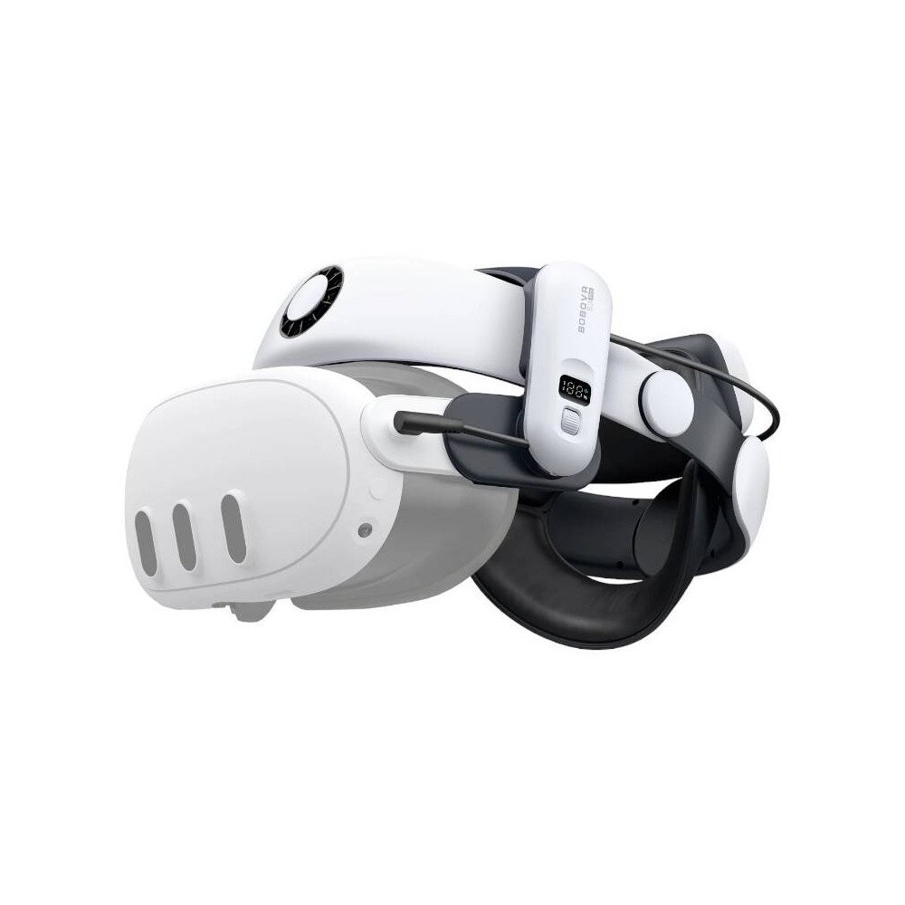 BOBOVR S3 PRO akumulatora noslodzes siksna prieks Meta Quest 3/Quest 3S