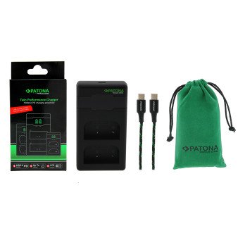 Charger Fast charger Dual Olympus BLX-1+ cable