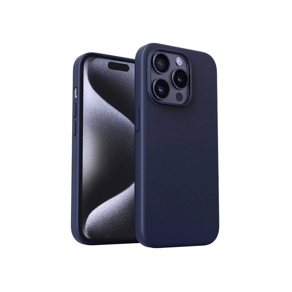 Aukey PC-GJ10C futralis iPhone 15 Pro (vetraini zils)