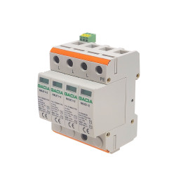 N8UE-1+2 G12.5 275V 3PN R B+C ylijännitesuoja hälytyskoskettimella 1NO