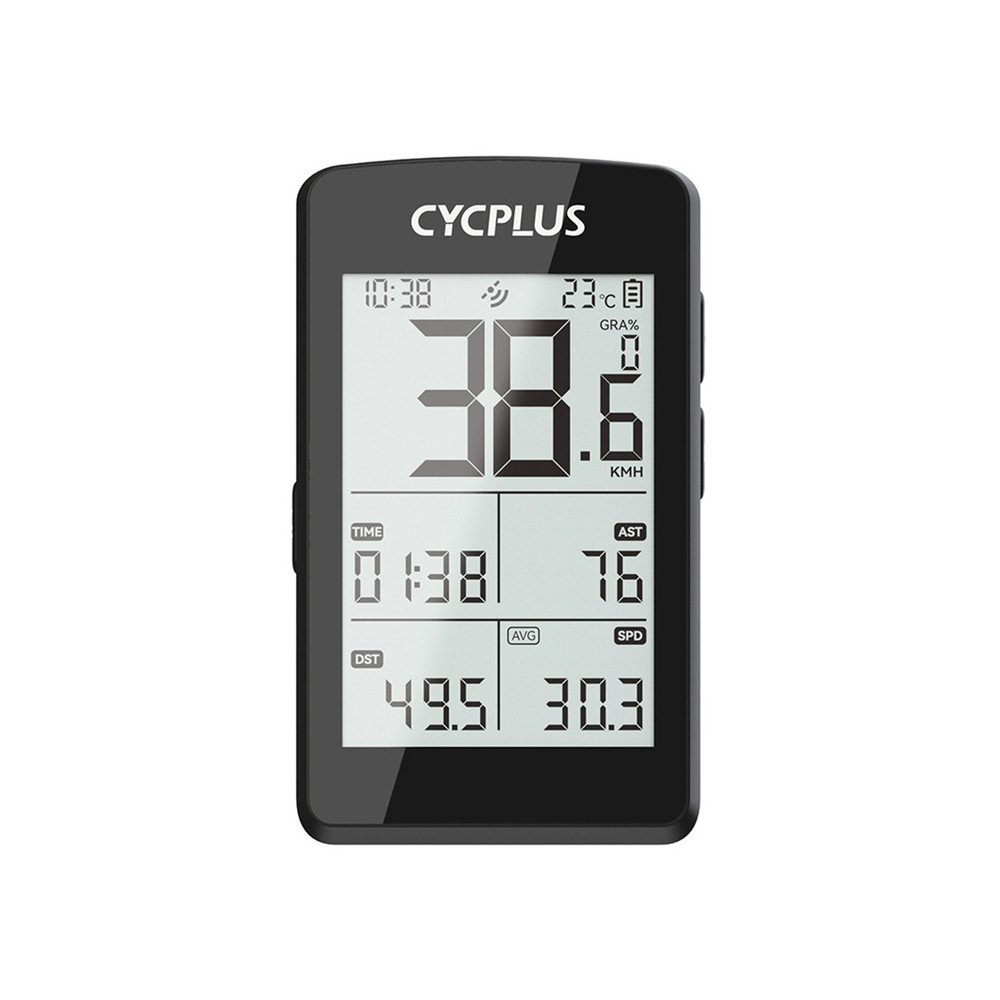 Cycplus M3 bicycle computer - compatible with: Strava, Trainingpeaks, etc.