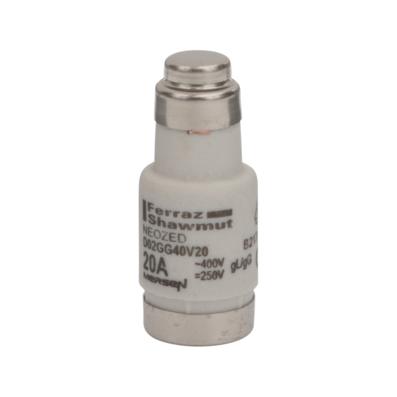 Mersen Neozed D02 20A 400VAC zila