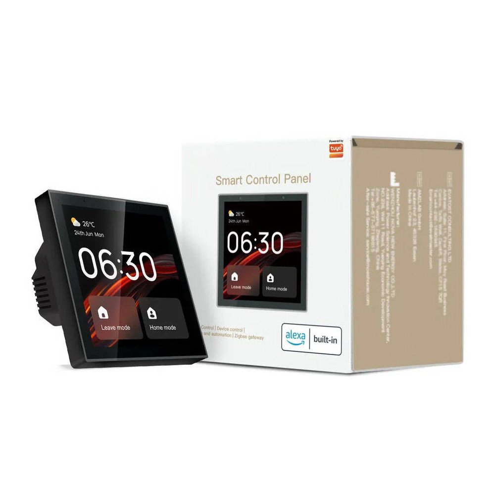 Panel Alexa LCD 4" multibramka ZigBee WiFi BT TUYA