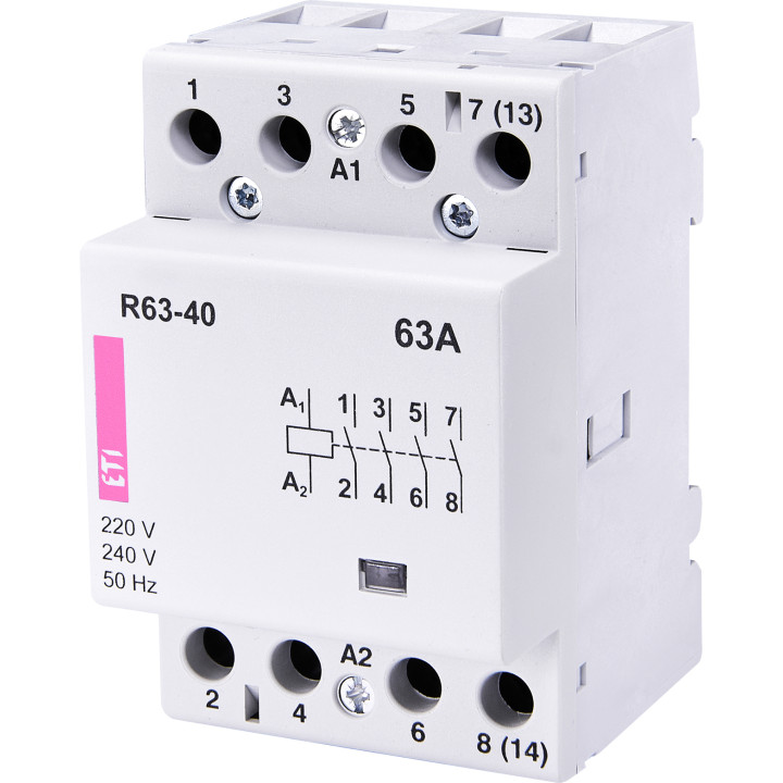 Modulaarne kontaktor, R 63-40 230V