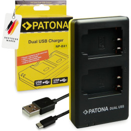 Patona Charger Foto Dual Quick Sony NP-BX1 USB