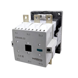 ICB200.22 mootorikontaktor 200A, 110kW, 3NO+2NO2NC, 230VAC