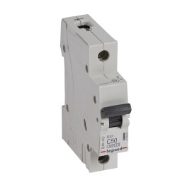 MCB RX 6000 - 1P - 230/400V - 50 A - C kõver - haru/hargi tüüpi toitesiinid