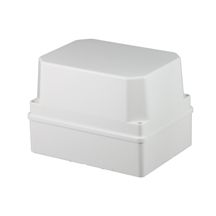 S-BOX 406H-P коробка надштукатурная IP65 прозрачная крышка с вводами