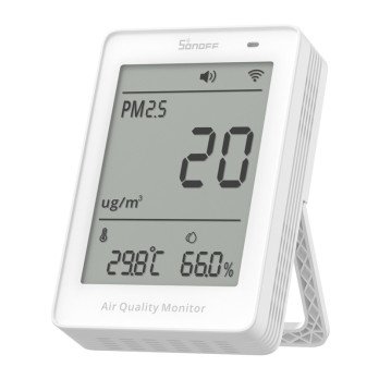 Sonoff AirGuard PM2.5 SAWF-07P WiFi LCD ohukvaliteedi monitor