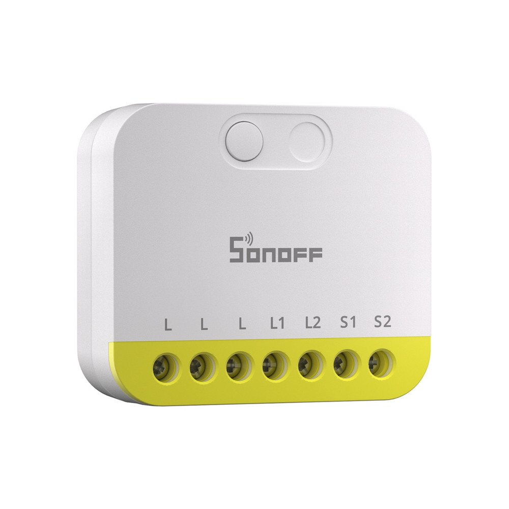 Dvieju kanalu mini jungiklis be N Sonoff MINI-ZB2GS-L ZigBee