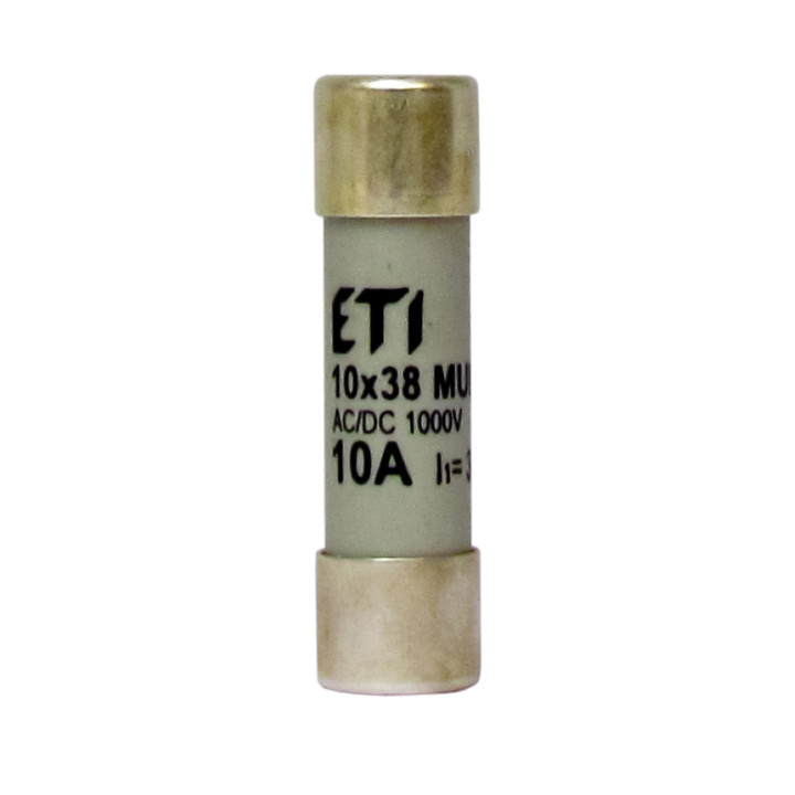 Saugiklio jungtis, CH10x38 MM 16A/1000V AC/DC