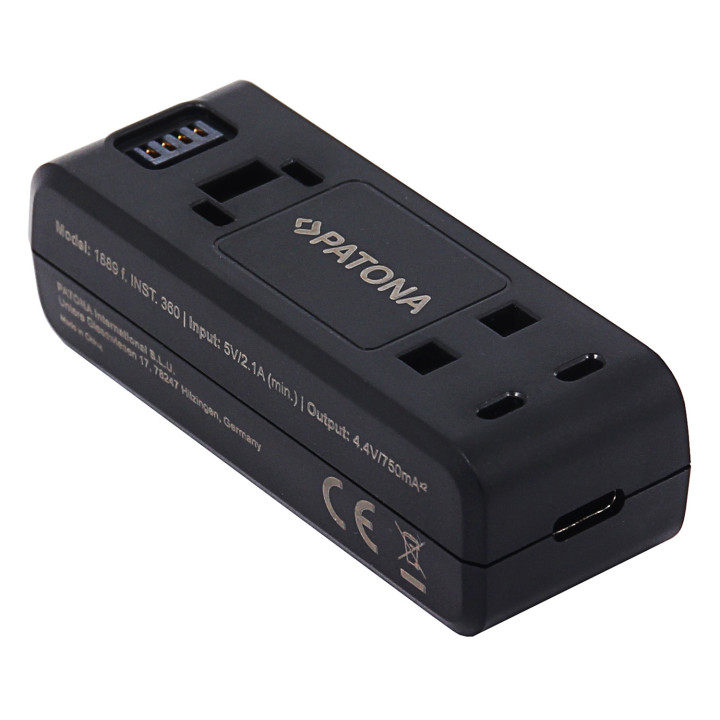 Patona PT1889 Dual Pro Battery Charger for Insta360 ONE R