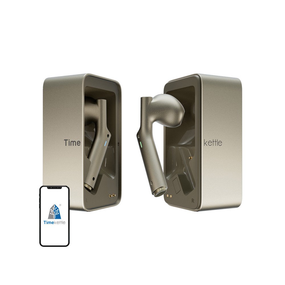 TIMEKETTLE W4 kaannoskuulokkeet (kulta)