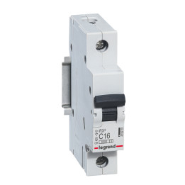 Legrand RX3 автоматический выключатель 1P C 16A 6kA