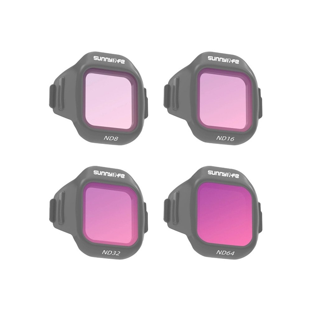 4 Sunnylife ND8 + ND16 + ND32 + ND64 filtru komplekts MINI 5 Pro