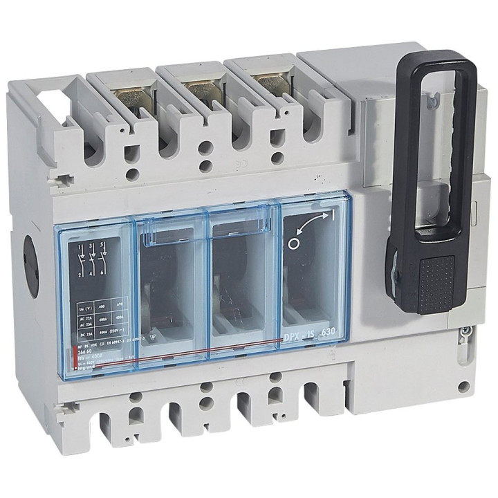 DPX-IS 630 выключатель 400A 3P