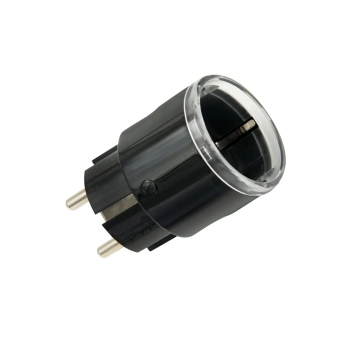 Shelly Wave Plug S viedais spraudnis ar jaudas meritaju, Z-Wave LR, melns