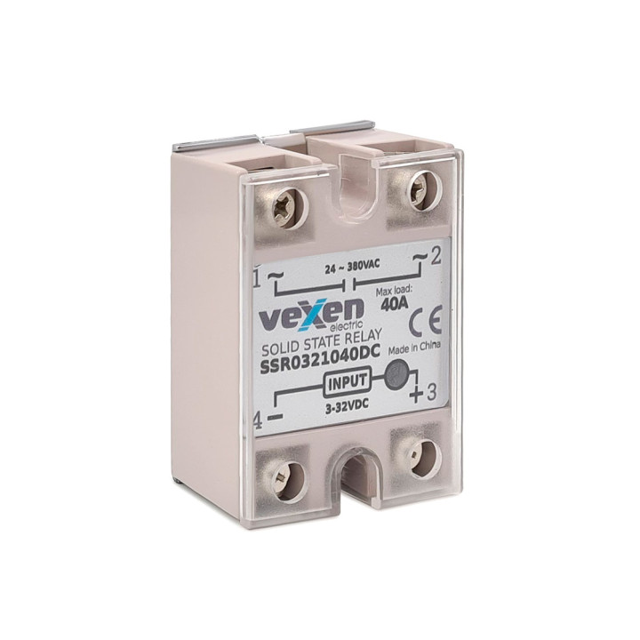 Solid state relay 1NO, 40A, 3-32VDC