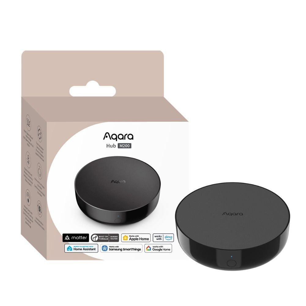 Aqara Hub M200 (EU) with Ethernet, Wi-Fi 6, Zigbee, Thread, Bluetooth, IR support (HM-G03D)
