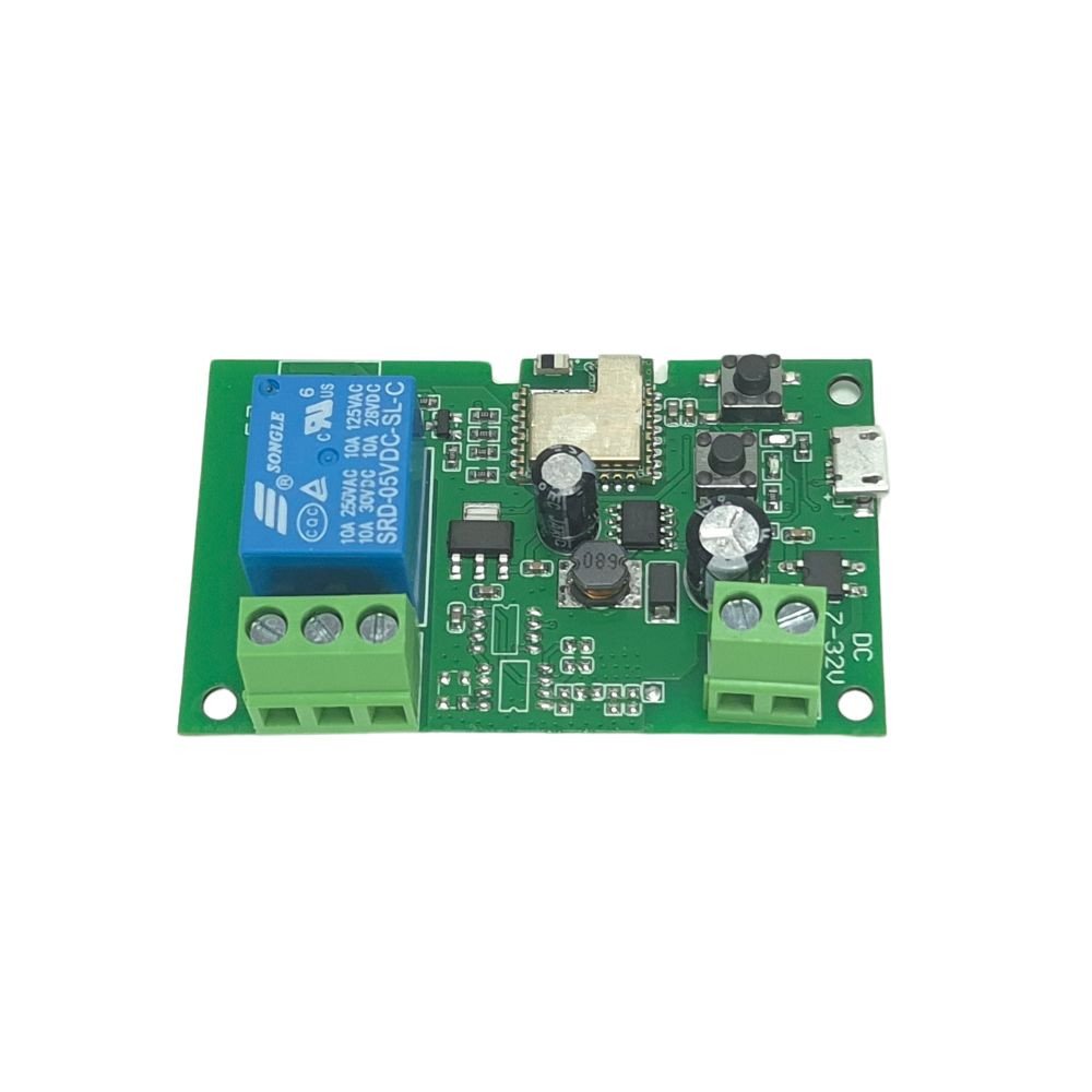 SmartWise 5V-32V Wi-Fi + Bluetooth 1-osainen alyrelekytkin, NO/NC, kuivakosketin, hetkellinen kytkin, eWeLink-yhteensopiva