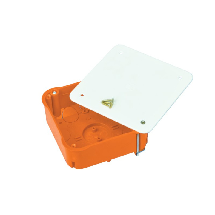PAWBOL A.0045P коробка 103x103x40mm оранжевая с крышкой