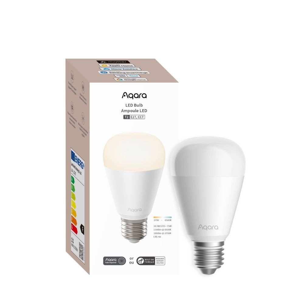 Aqara T2 Zigbee + kierre CCT LED-lamppu, GUE2710 (LB-L02E)