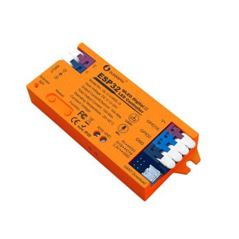 Gledopto GL-C-016WL-D WLED RGBIC sviesos juostos valdiklis su mikrofonu ir pasidaryk pats rezimu (USB-C prievadas)