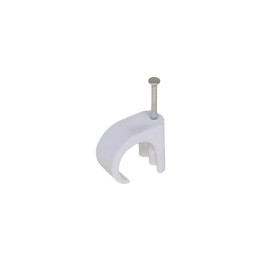 Baltplasts White Round-Wire Cable Ties