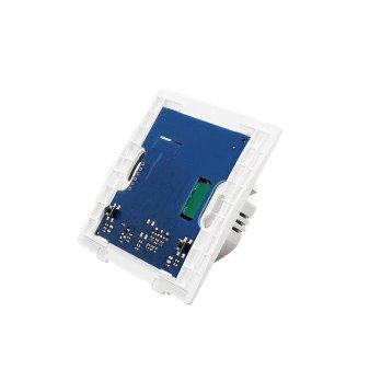 SmartWise B62 UNI Wi-Fi + eWeLink nuotolinio valdymo pultas, dvieju grupiu ismanusis sieninis jungiklis su universaliu laidu ir 