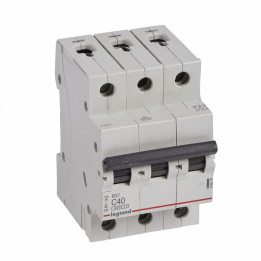 Автоматический выключатель Legrand RX3 3P 40A C