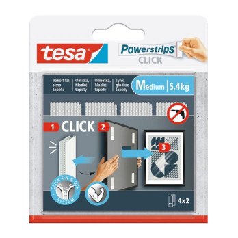 ITREKIINNIVAT ASENNUSLIISTAT POWERSTRIPS-CLICK/MEDIUM TESA