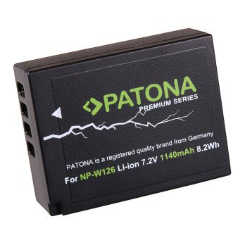 Akumulators Fuji NP-W126 1140mAh Li-Ion Premium