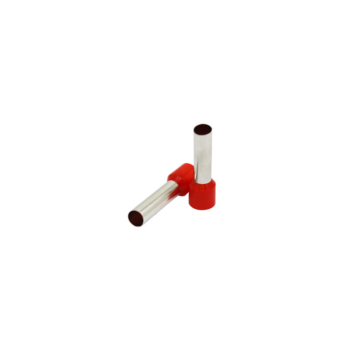 Наконечники VEXEN 10mm2/18mm красные, 100 шт
