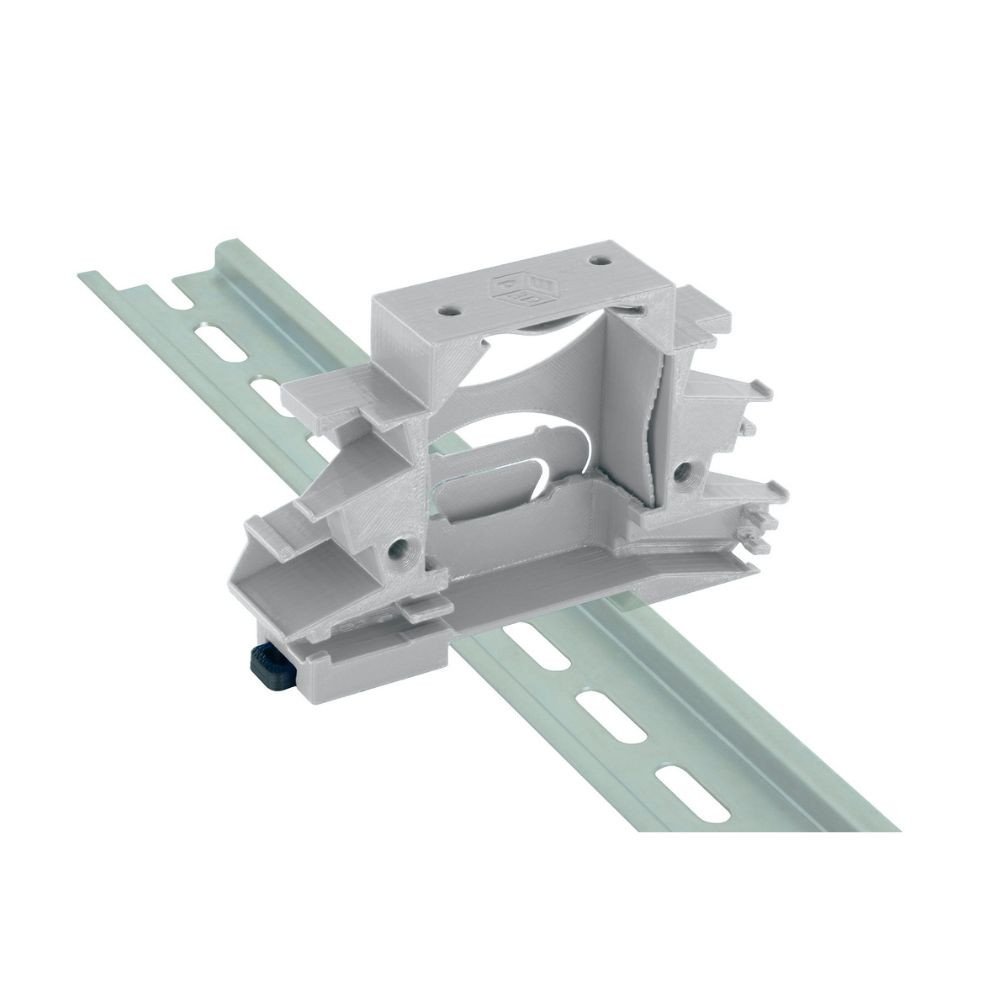 Flexi-Rail W universal DIN rail adapter, with Wago holder