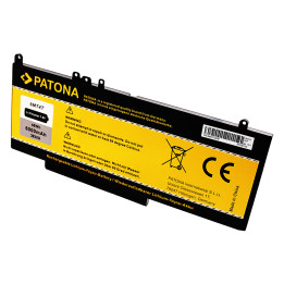 Patona PT2832 Laptop Battery for Dell Latitude E5470/E5570/3510, 6000mAh, 7.6V, Li-ion