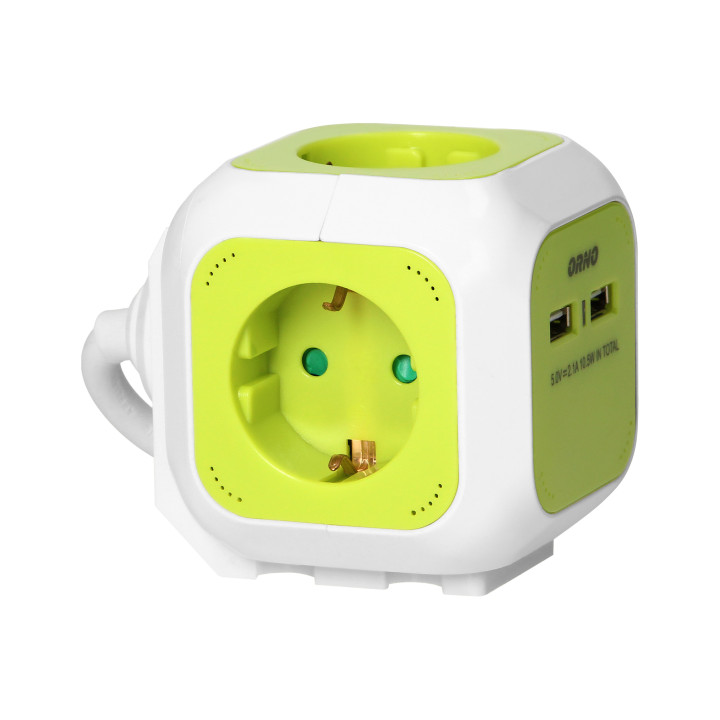ORNO OR-AE-13144 удлинитель 4 Schuko USB