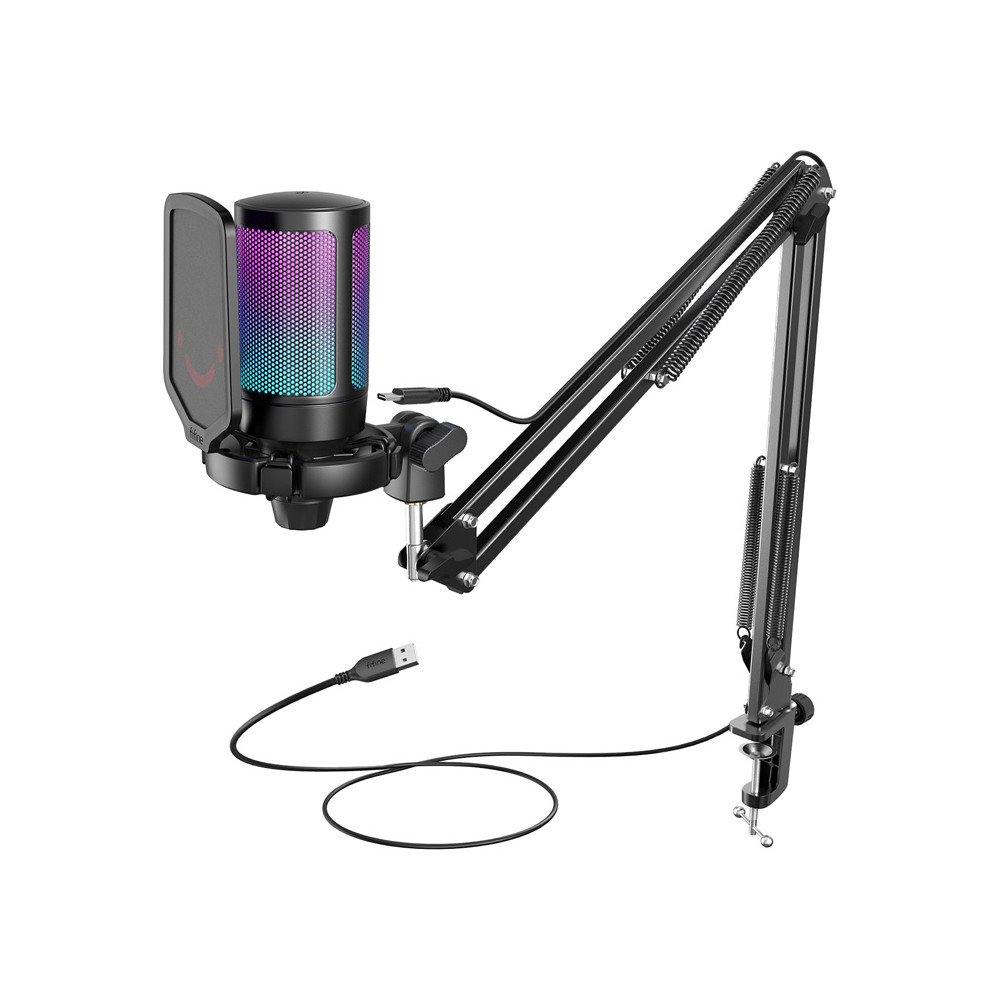 Fifine A6T tripod gaming microphone (black)