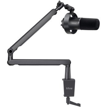 Fifine T688 dinamiskais mikrofons (melns)