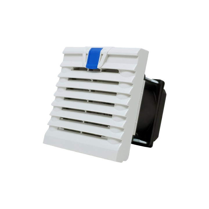 AF120F ventiliatorius su ventiliacine plastikine žaliuze 120x120mm