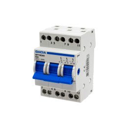 SFT102363 changeover switch 3P, 1-0-2, 63A