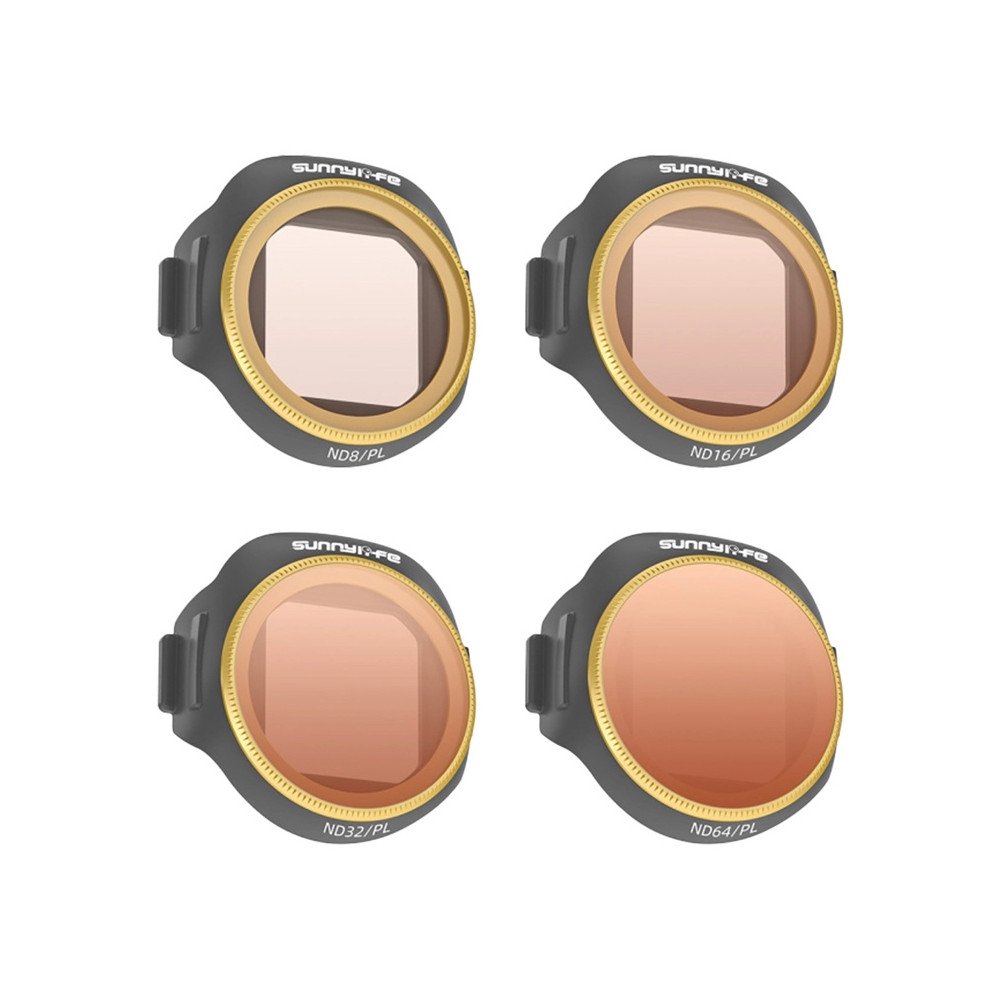 Set of 4 Sunnylife ND8/PL + ND16/PL + ND32/PL + ND64/PL filters for MINI 5 Pro