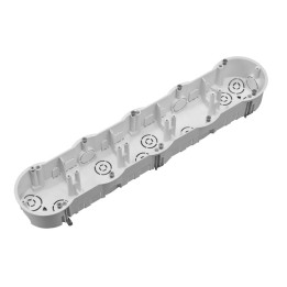 Reģipša nozarkārba 5-vietīga d68/46 balta